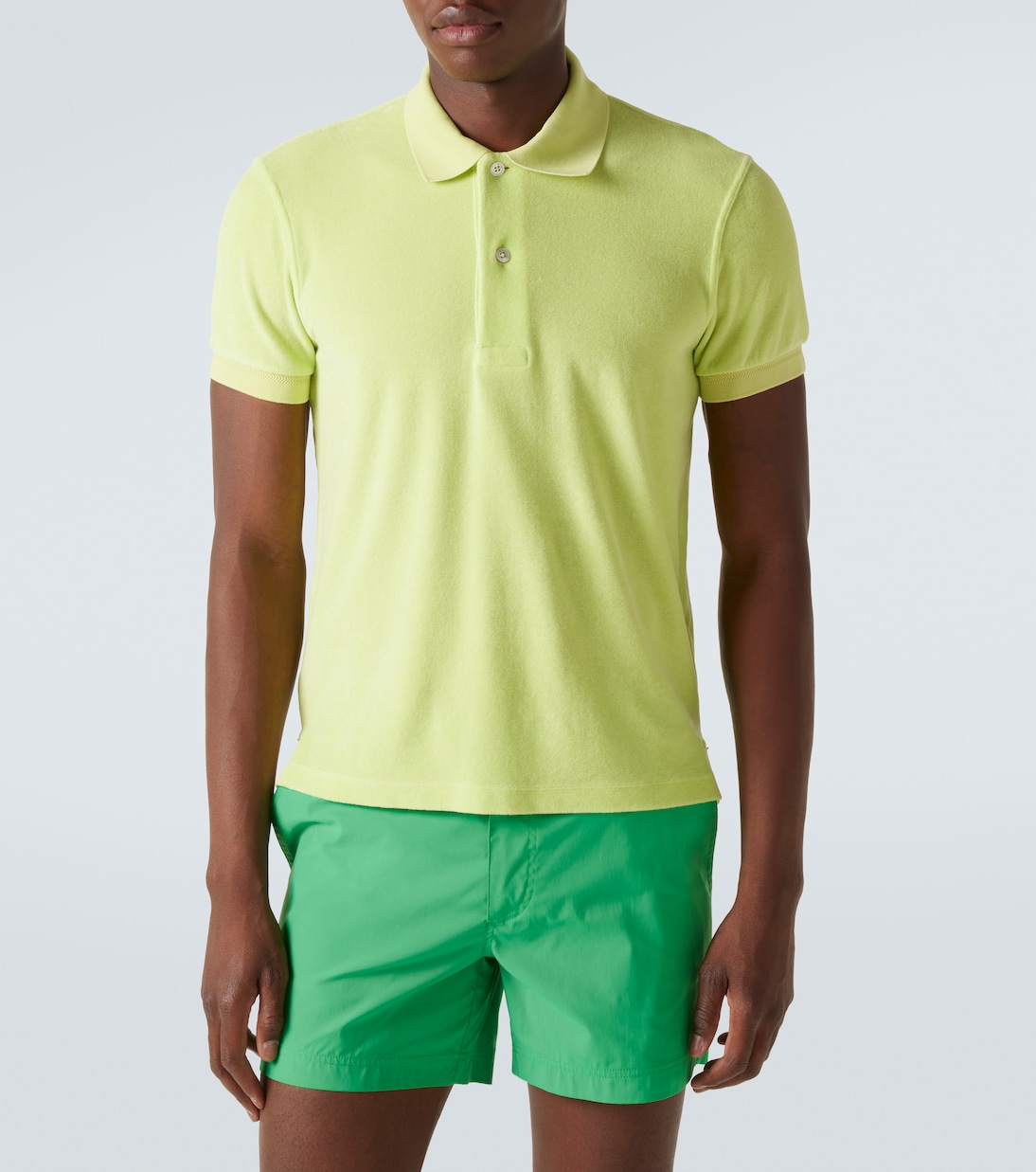 Polo de rizo en mezcla de algodón | Tom Ford