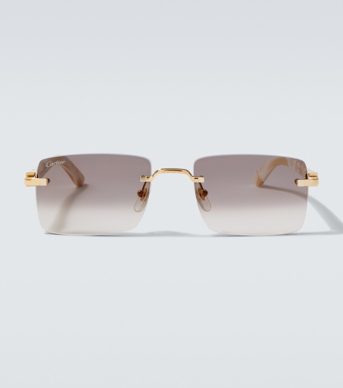Signature C De Cartier rectangular sunglasses | Cartier Eyewear Collection