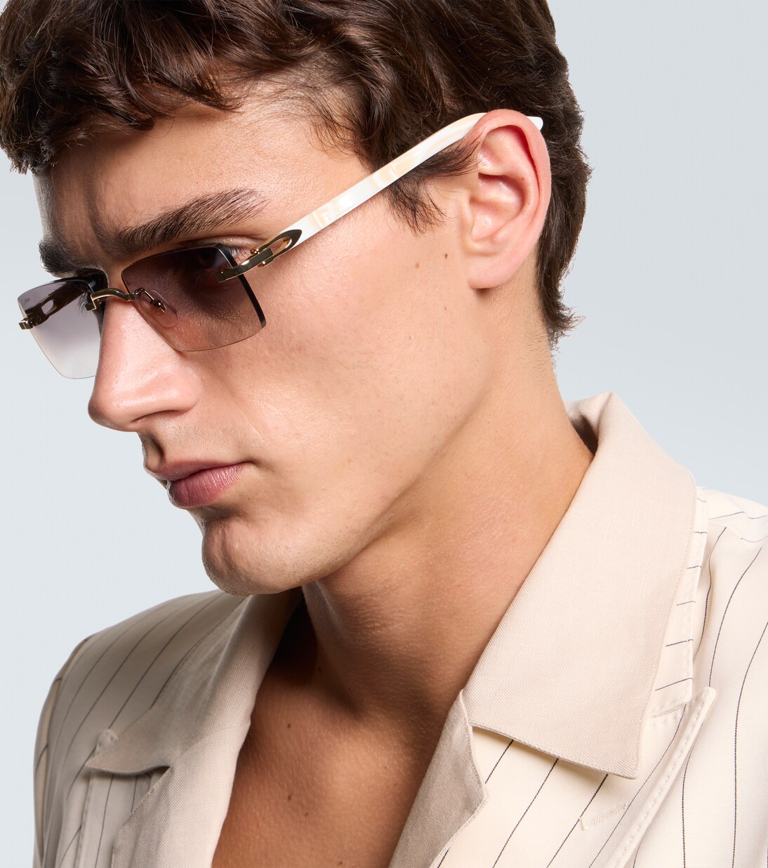 Signature C De Cartier rectangular sunglasses | Cartier Eyewear Collection