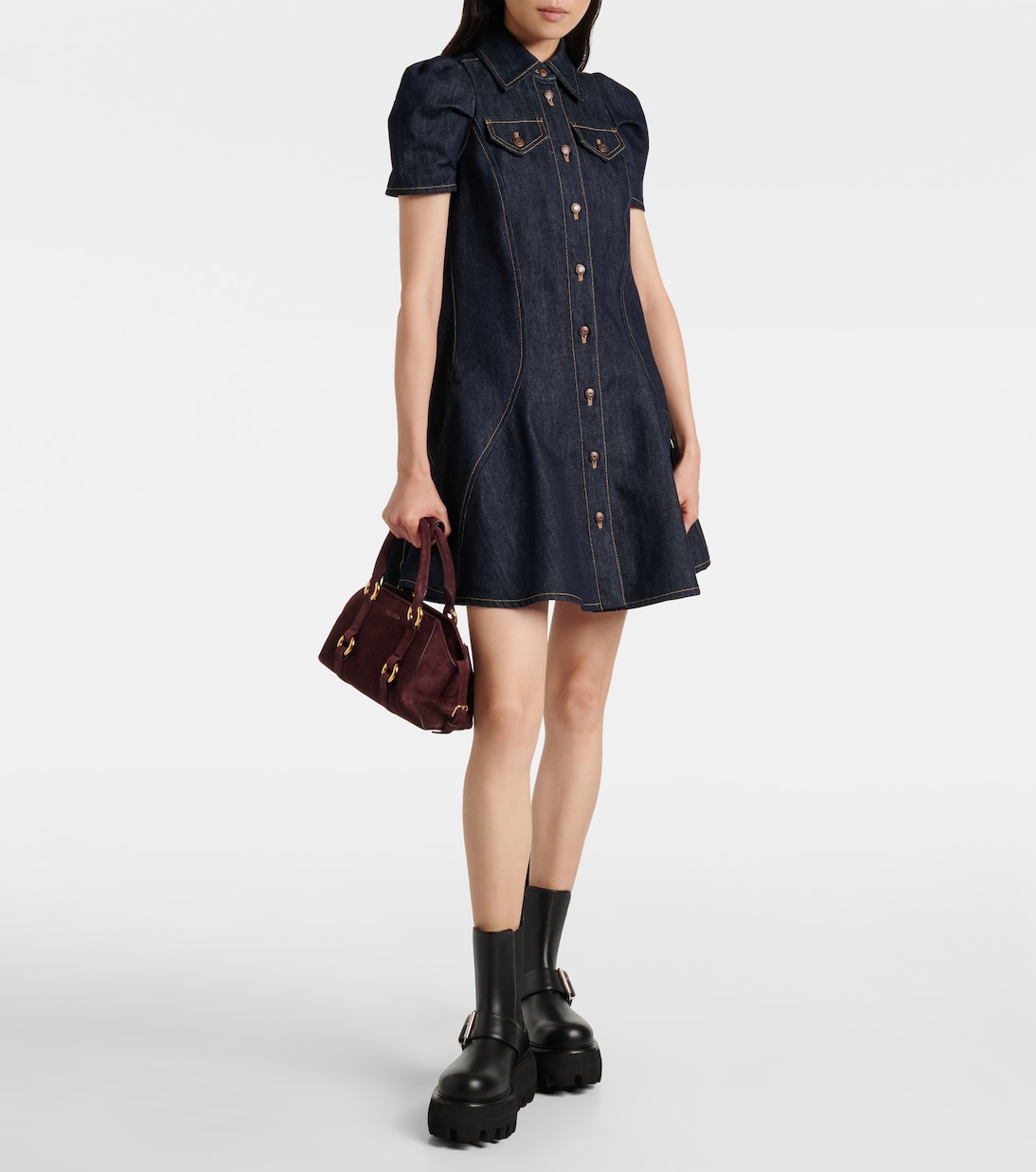 Sofa Buckle leather ankle boots | McQueen