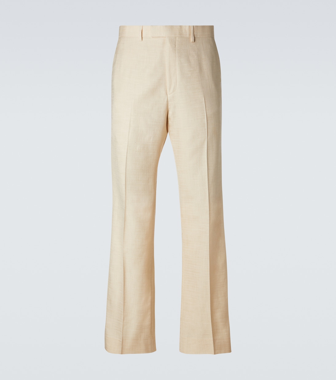 Alto satin-trimmed flared pants | Wales Bonner