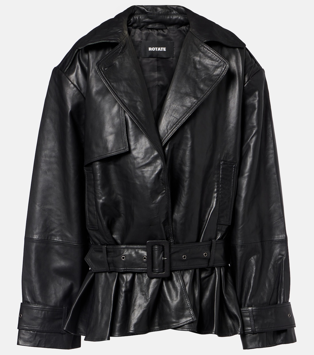 Bikerjacke aus Leder | Rotate