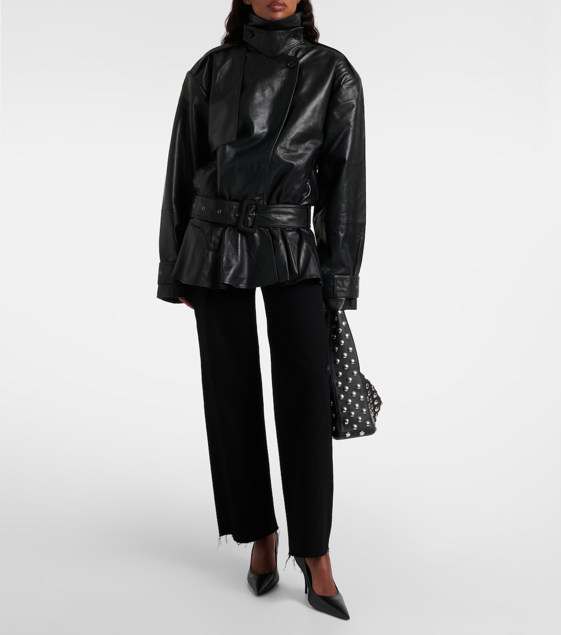 Bikerjacke aus Leder | Rotate