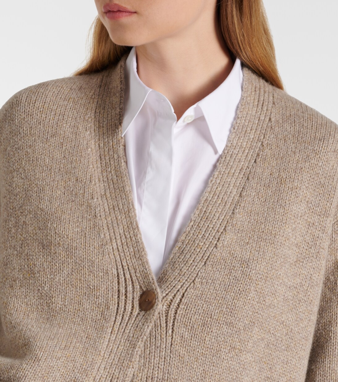 Milou cashmere cardigan | The Row