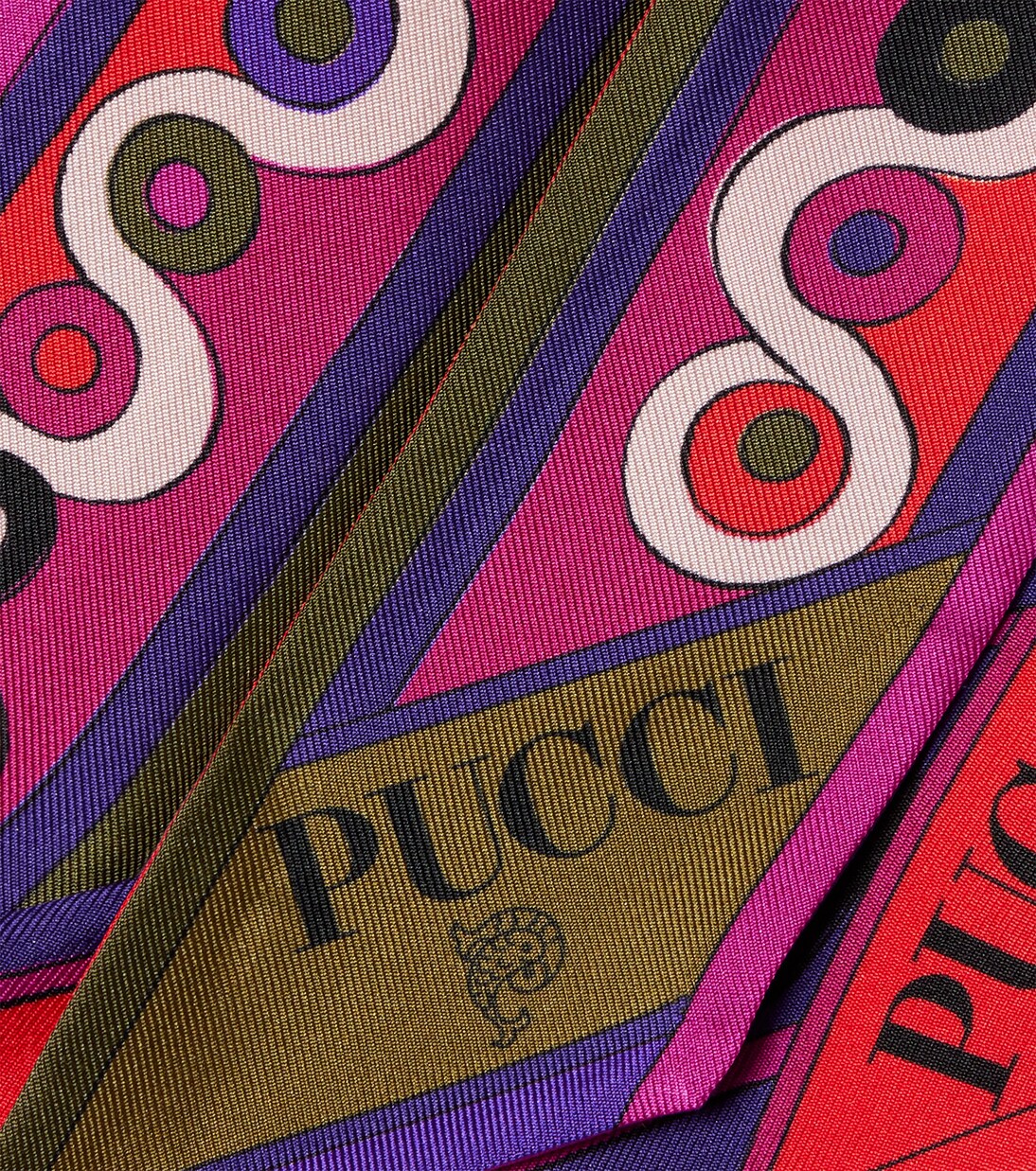 Iride silk twill scarf | Pucci