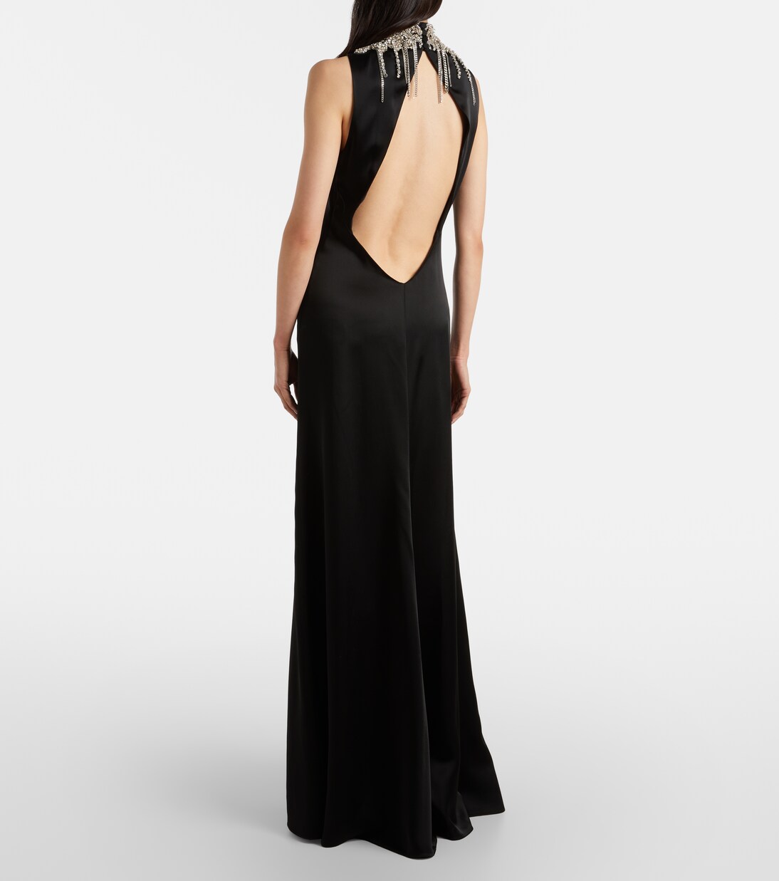 Embellished open-back gown | McQueen