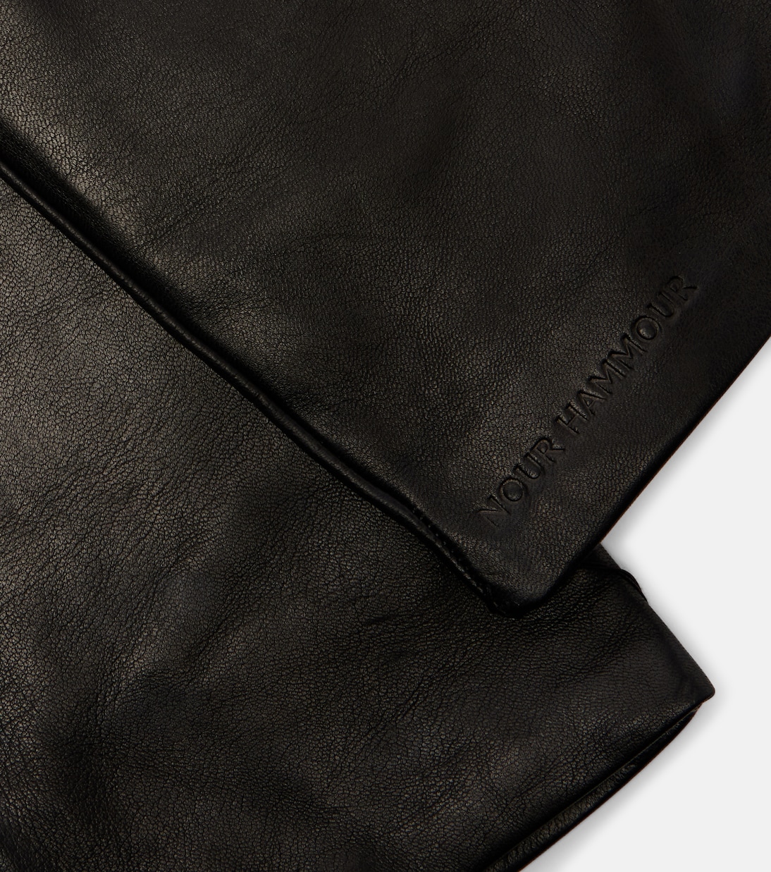 Leather gloves | Nour Hammour