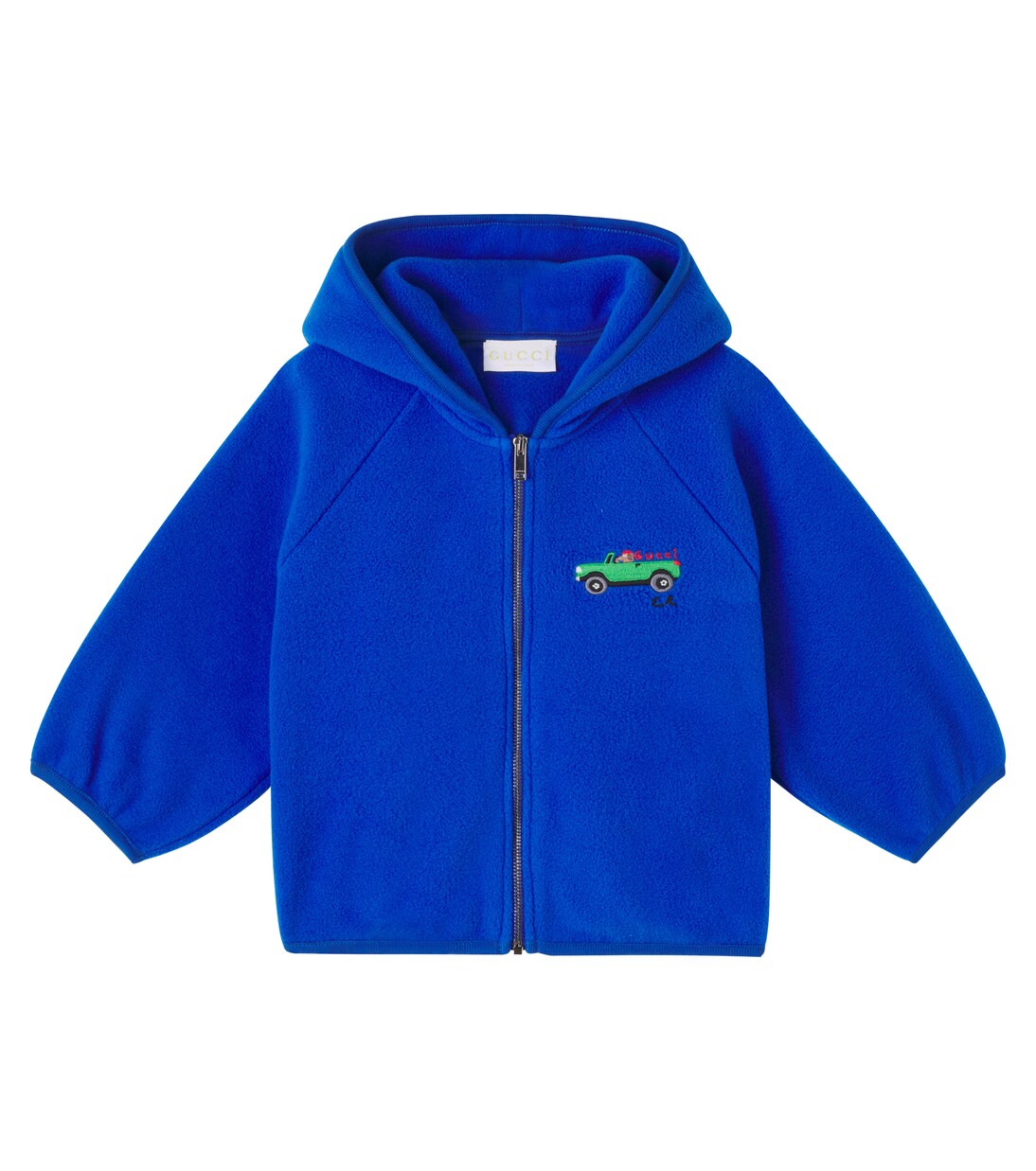 x Euan Roberts Baby embroidered fleece hoodie | Gucci Kids