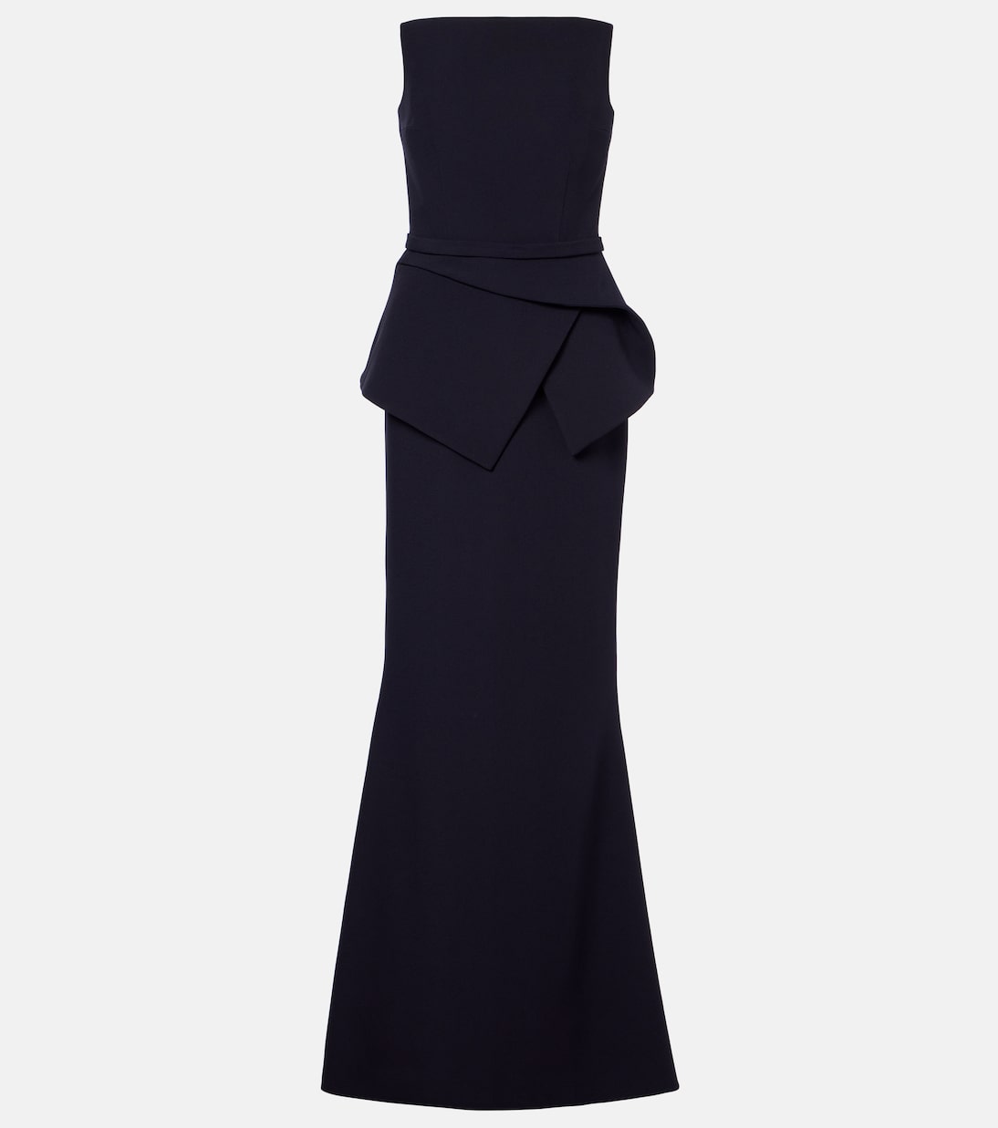 Carter crêpe bustier gown | Safiyaa