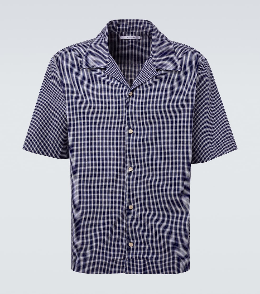 Checked cotton bowling shirt | Givenchy