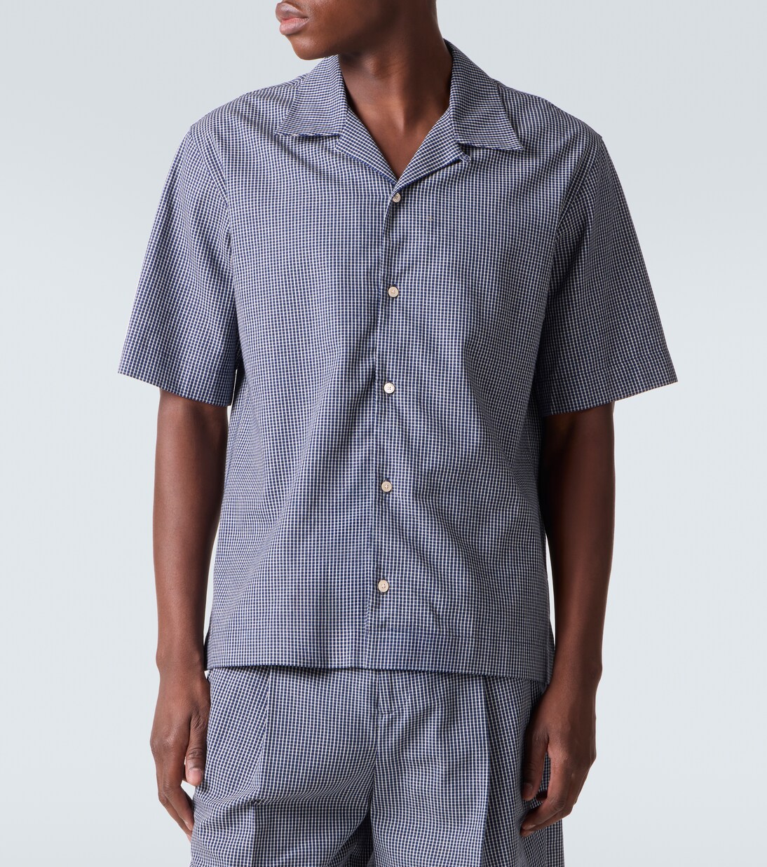 Checked cotton bowling shirt | Givenchy