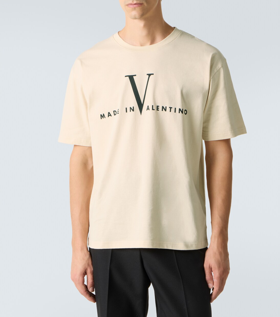 Logo棉质针织T恤 | Valentino