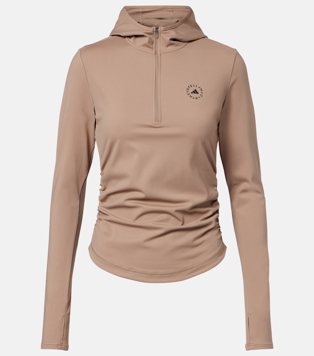 Logo technical half-zip hoodie | Adidas by Stella McCartney