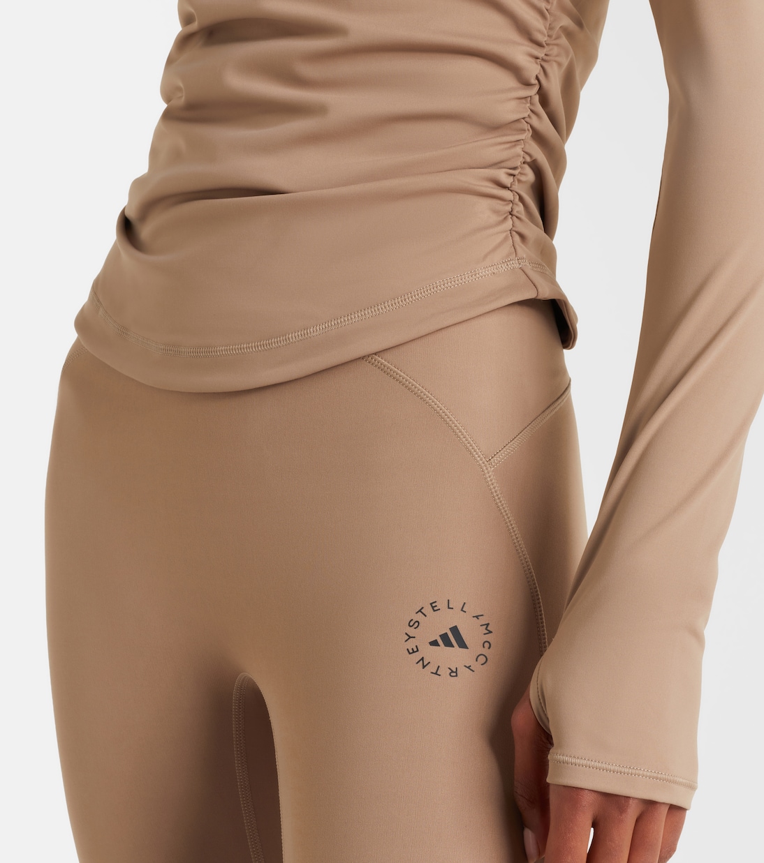 Logo technical half-zip hoodie | Adidas by Stella McCartney