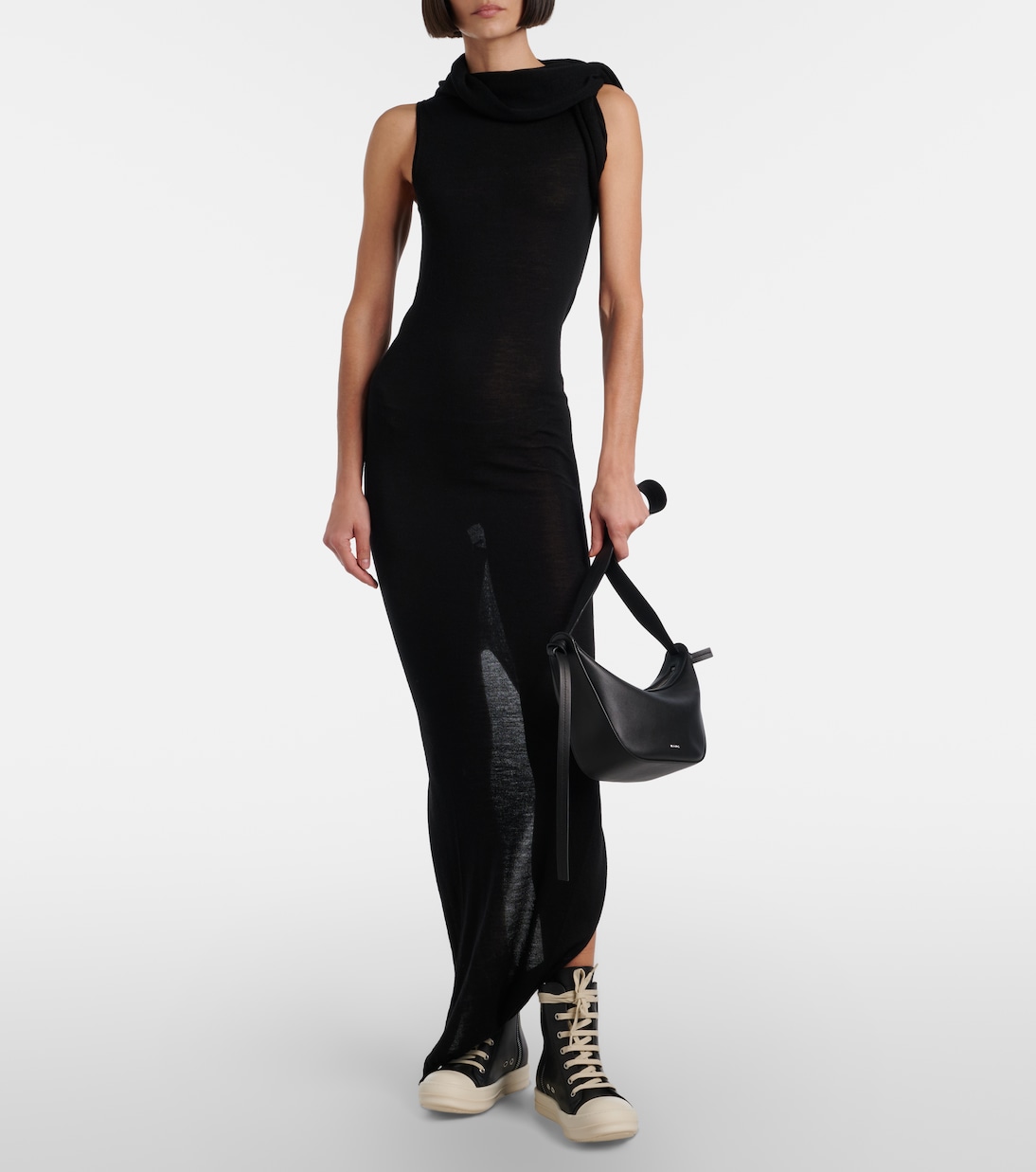 High-Top Sneakers aus Leder | Rick Owens