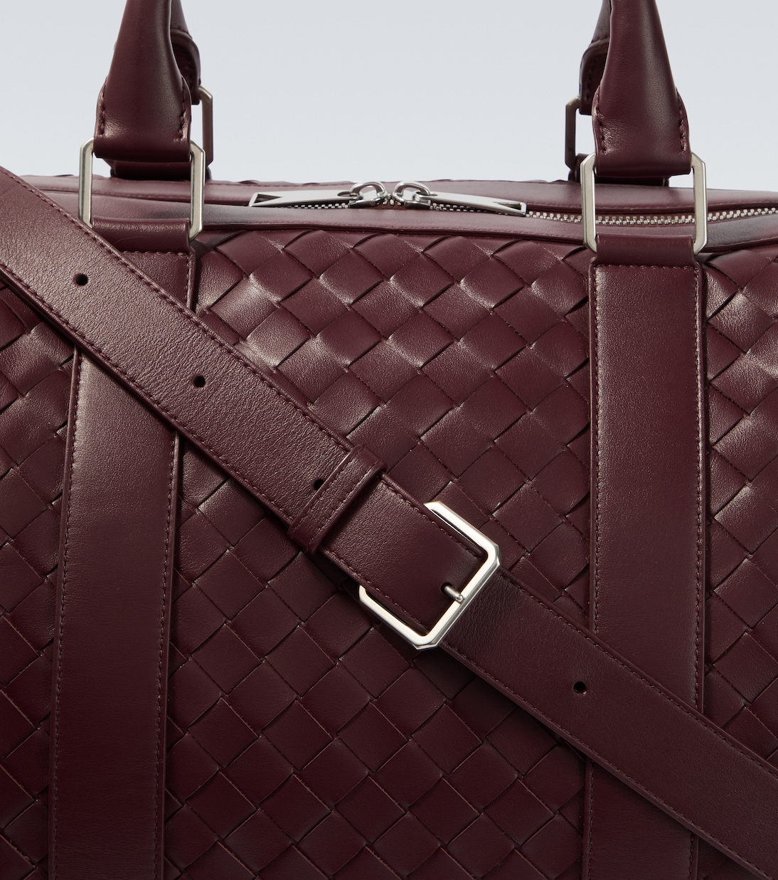 Bolso de viaje de piel Intrecciato | Bottega Veneta
