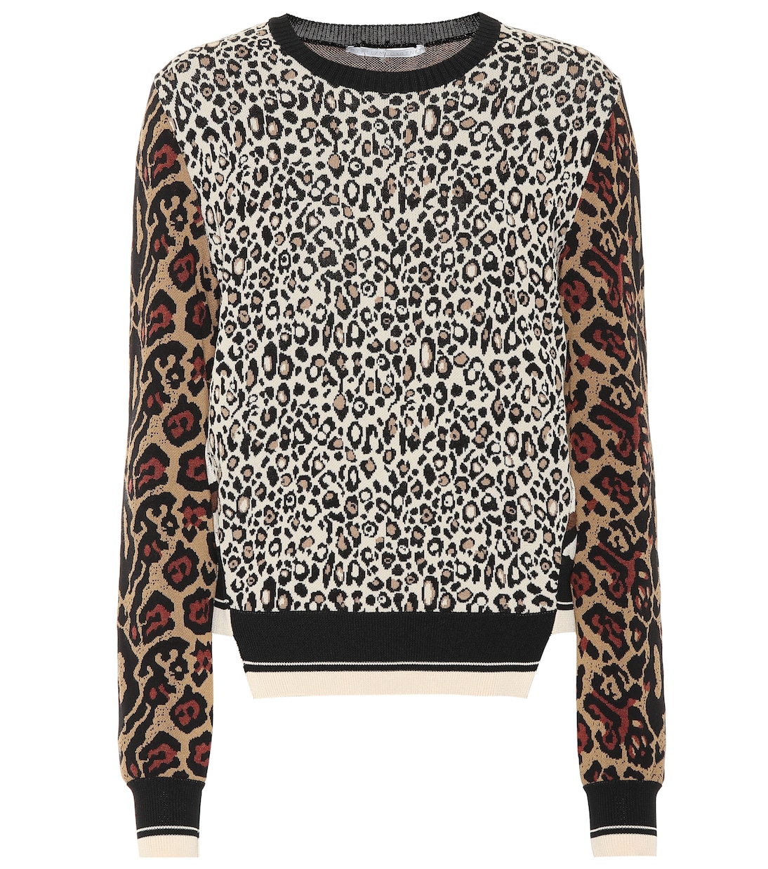 Animal-jacquard sweater | Stella McCartney