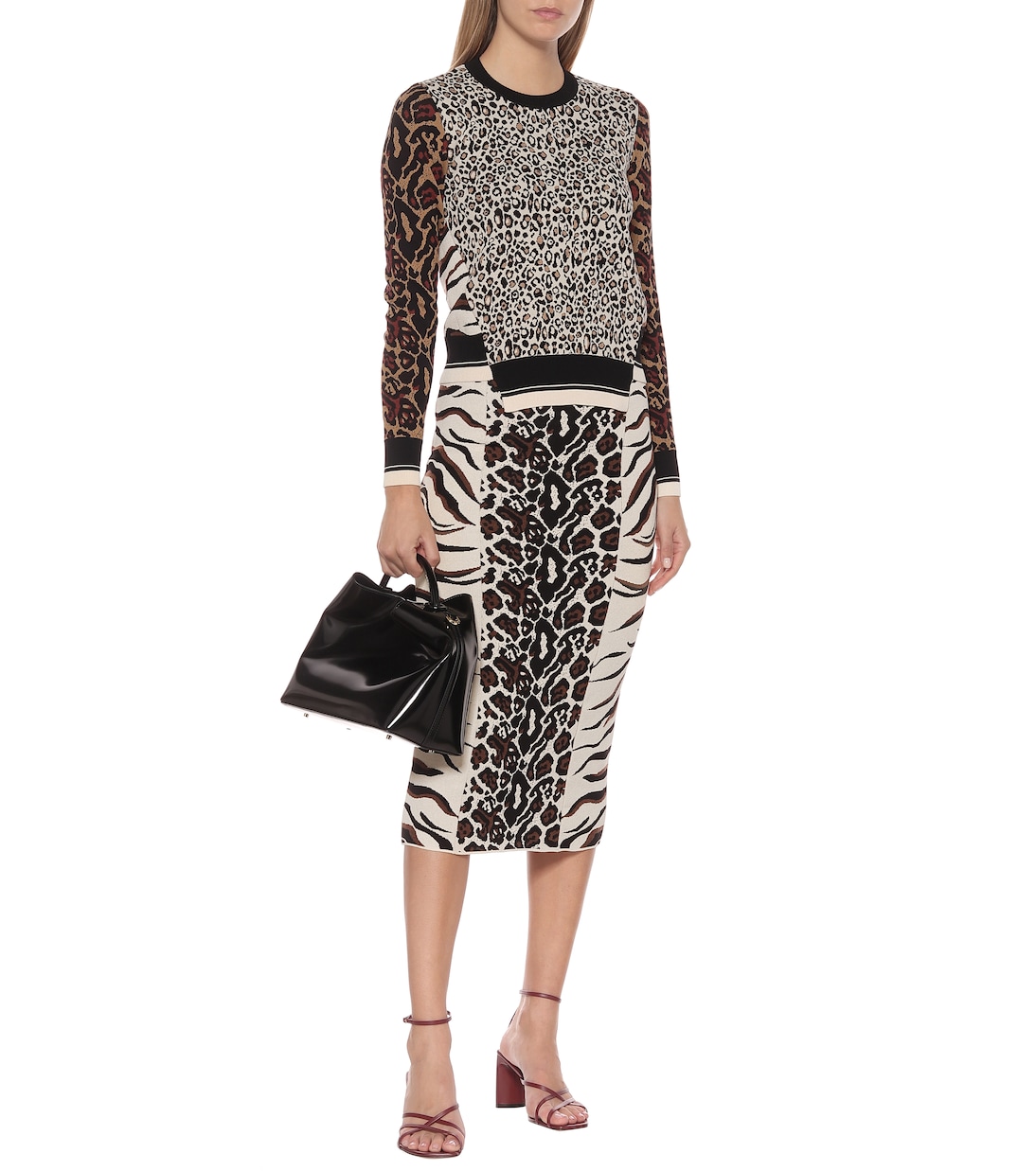 Animal-jacquard sweater | Stella McCartney