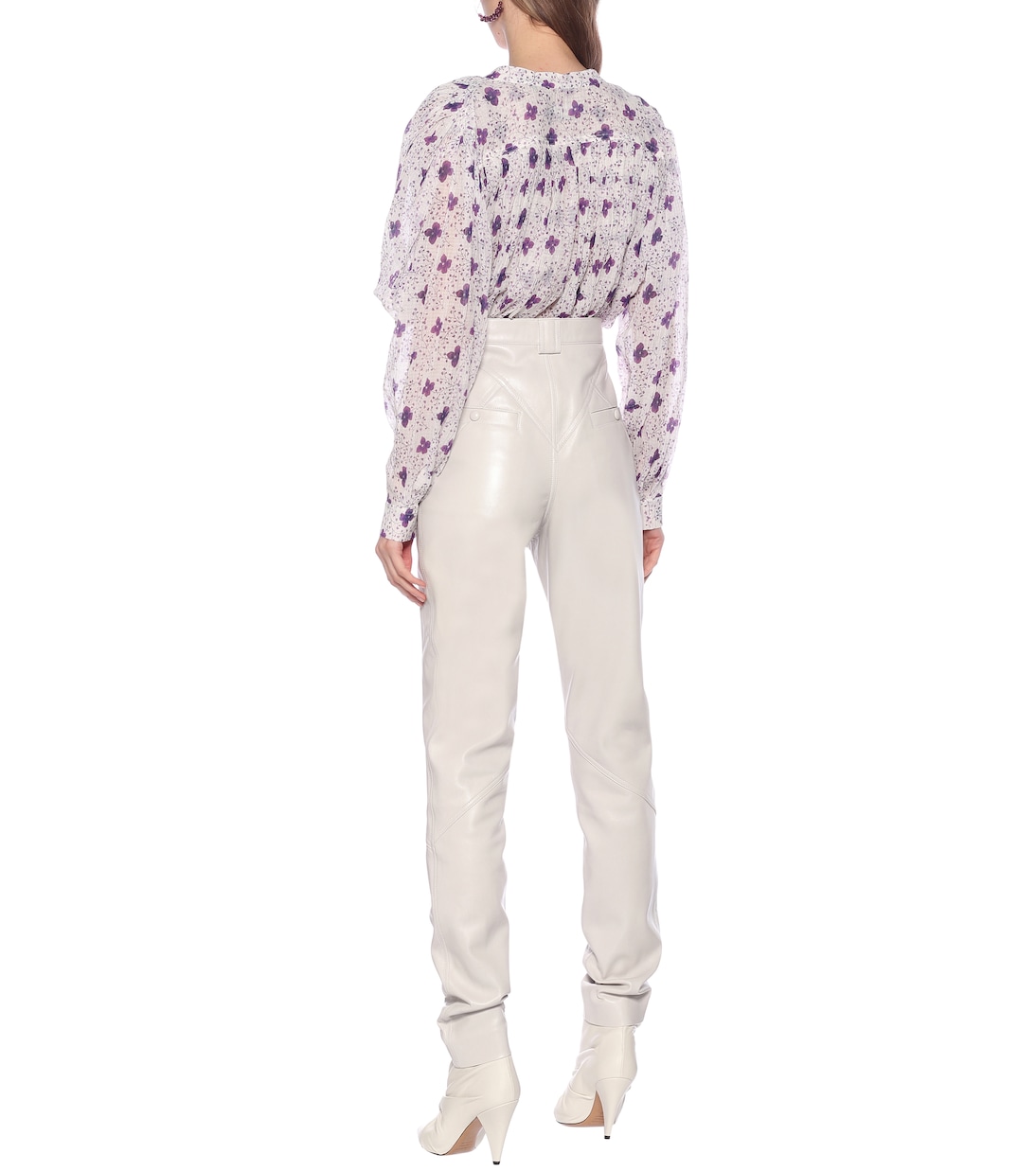 Xenia high-rise leather pants | Isabel Marant