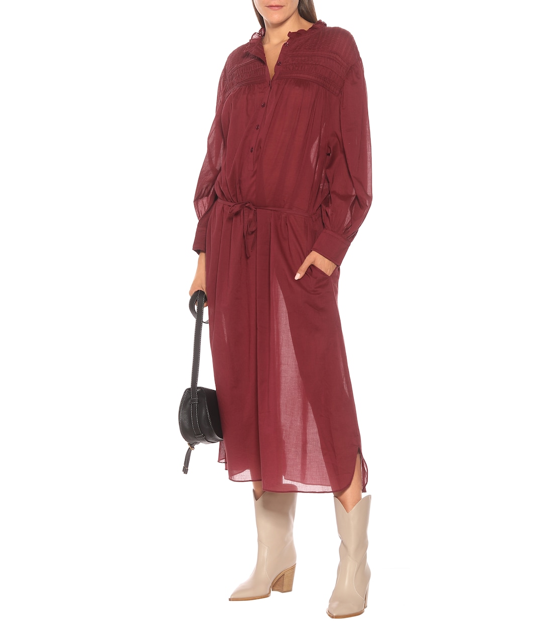 Maxikleid Perkins aus Baumwoll-Voile | Marant Etoile