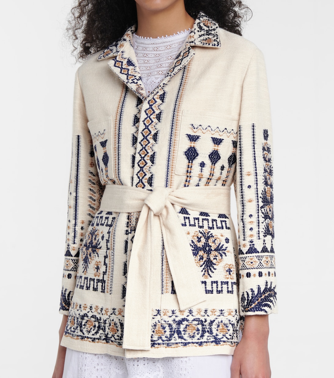 Wool and cotton-blend jacket | Etro