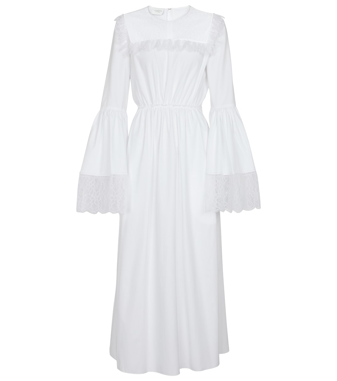 Abito midi in cotone con pizzo | Giambattista Valli