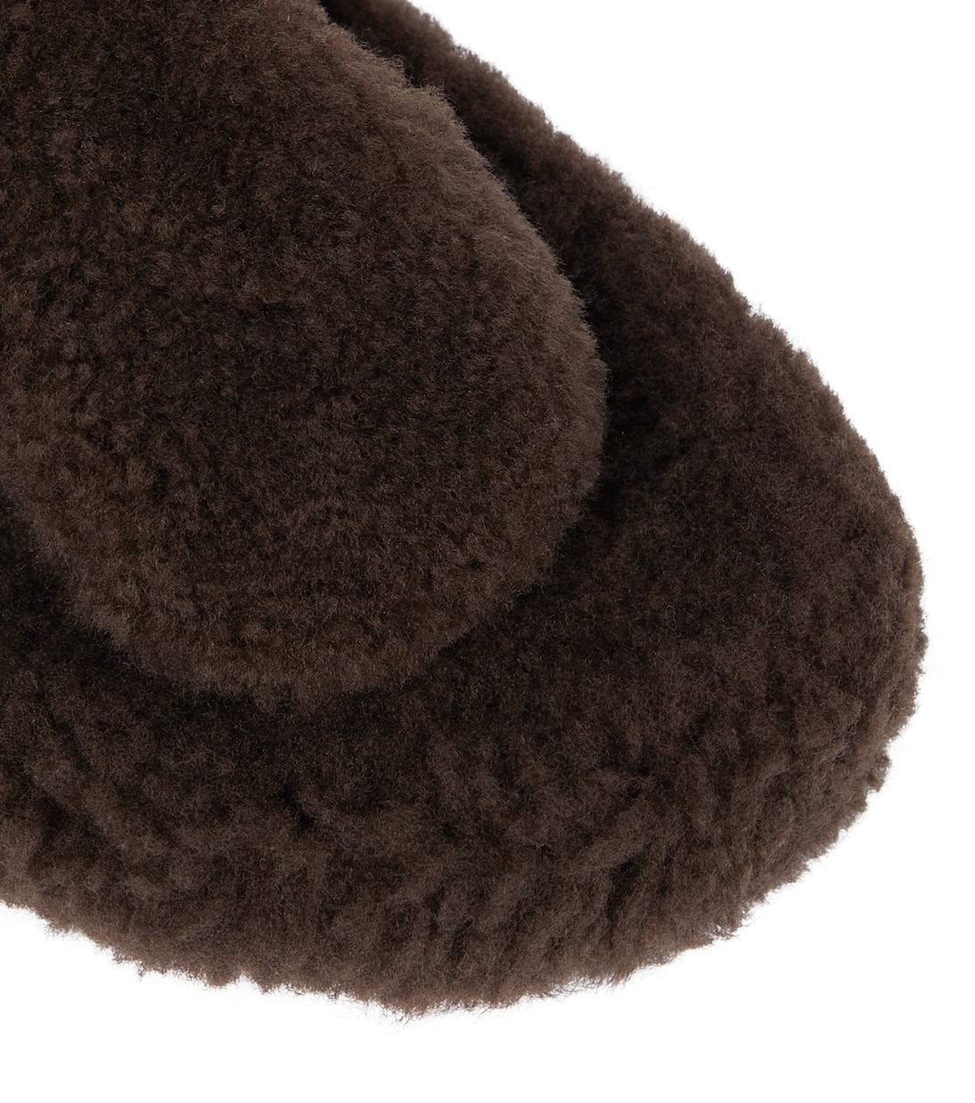 Sandali Relax Flat Footbed in shearling | Aquazzura