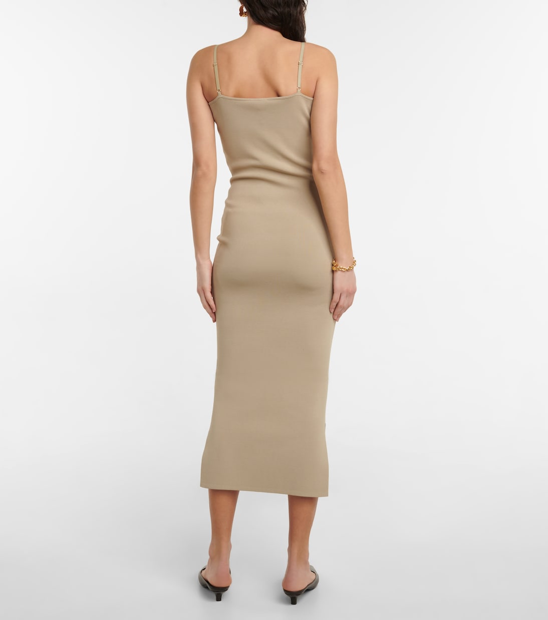 Vestido midi Nyoka de punto | Nanushka