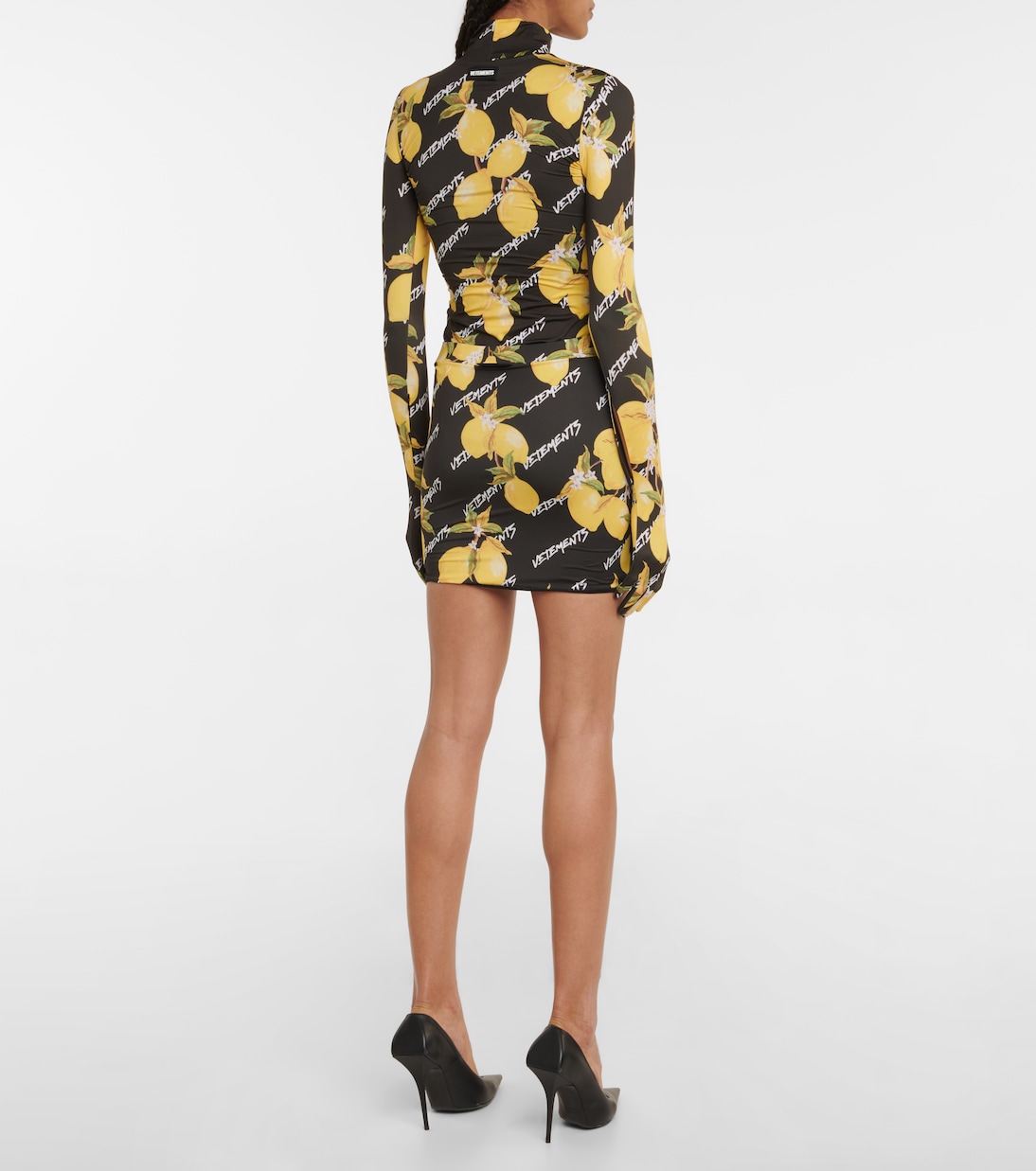Bedruckter Minirock aus Jersey | Vetements