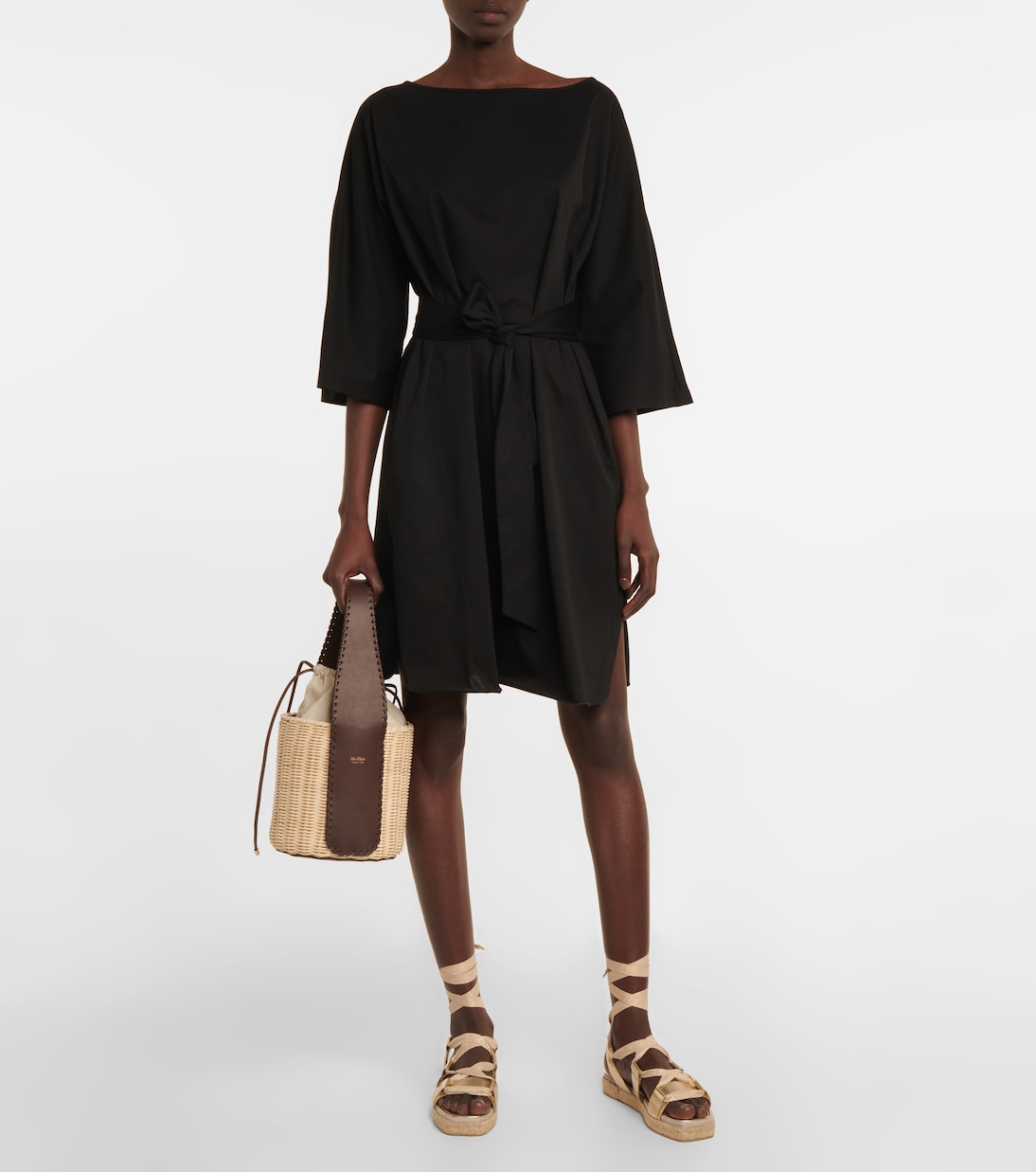 Bolso saco Jane1 Small de mimbre | Max Mara