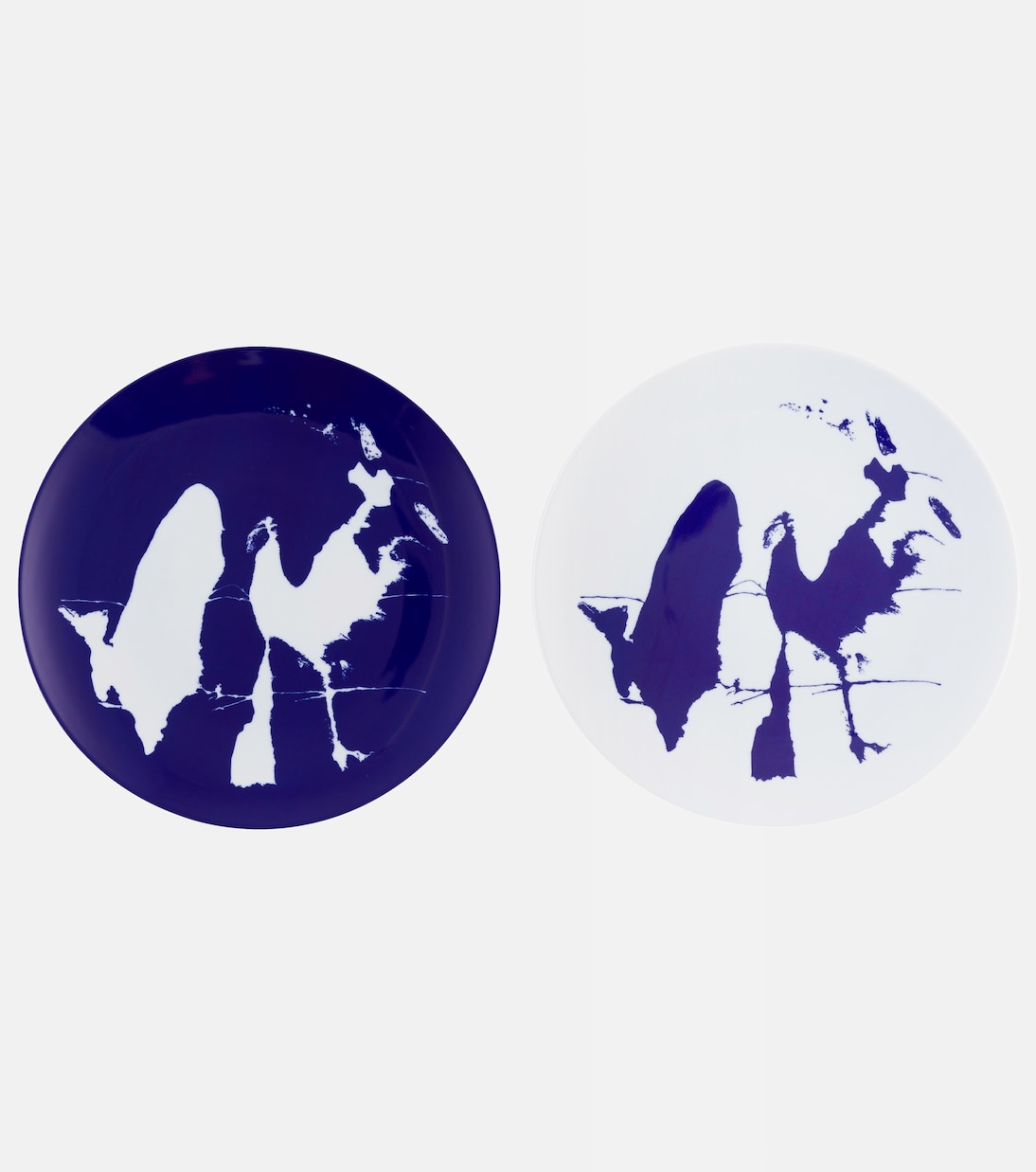 x Ginori 1735 Neige set of 2 placeholder plates | Cassina