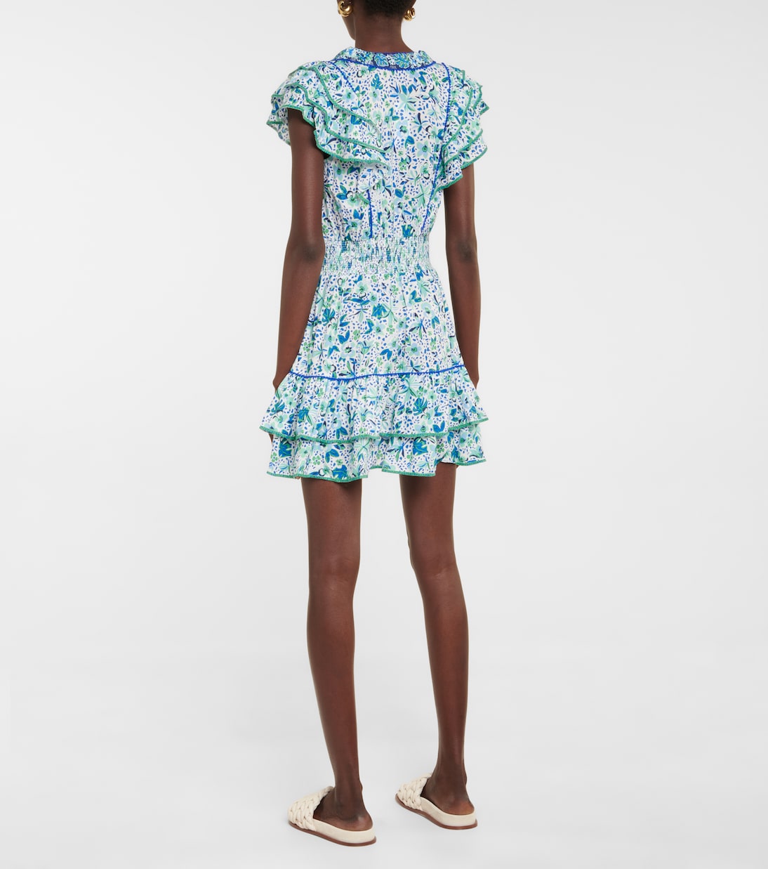 Camila floral minidress | Poupette St Barth