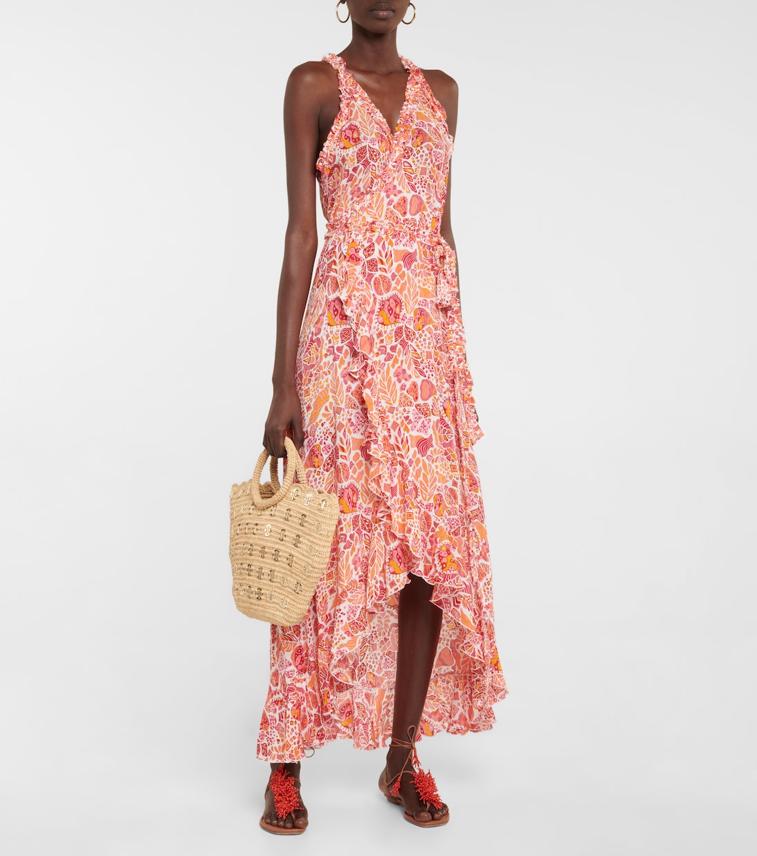 Tamara printed maxi dress | Poupette St Barth