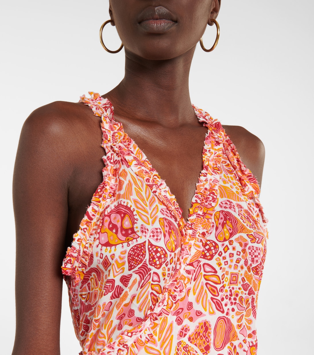 Tamara printed maxi dress | Poupette St Barth