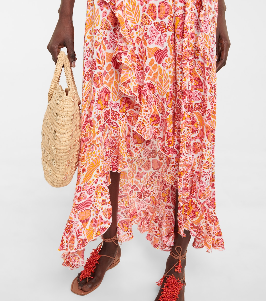 Tamara printed maxi dress | Poupette St Barth