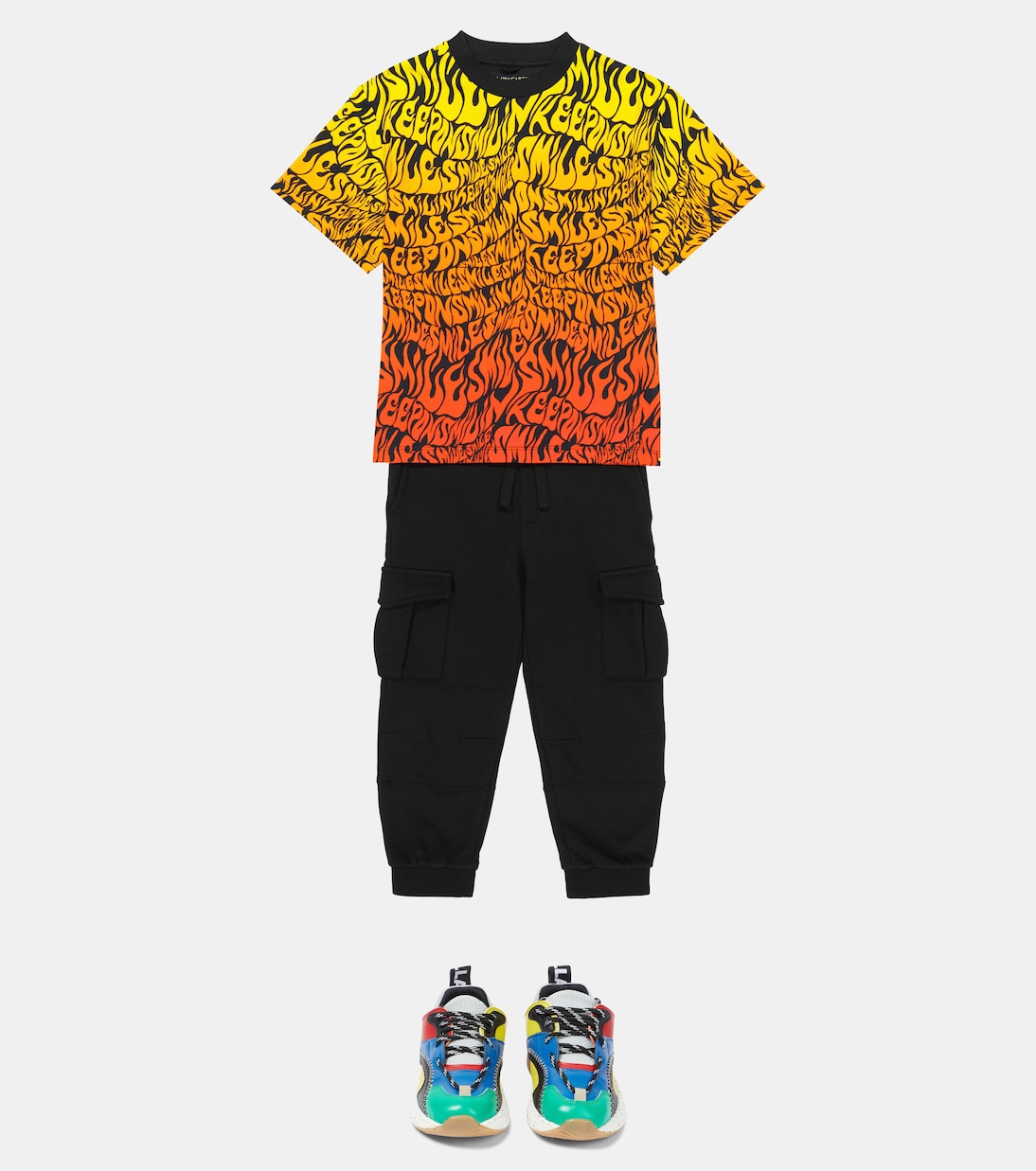 Camiseta de algodón estampada | Stella McCartney Kids