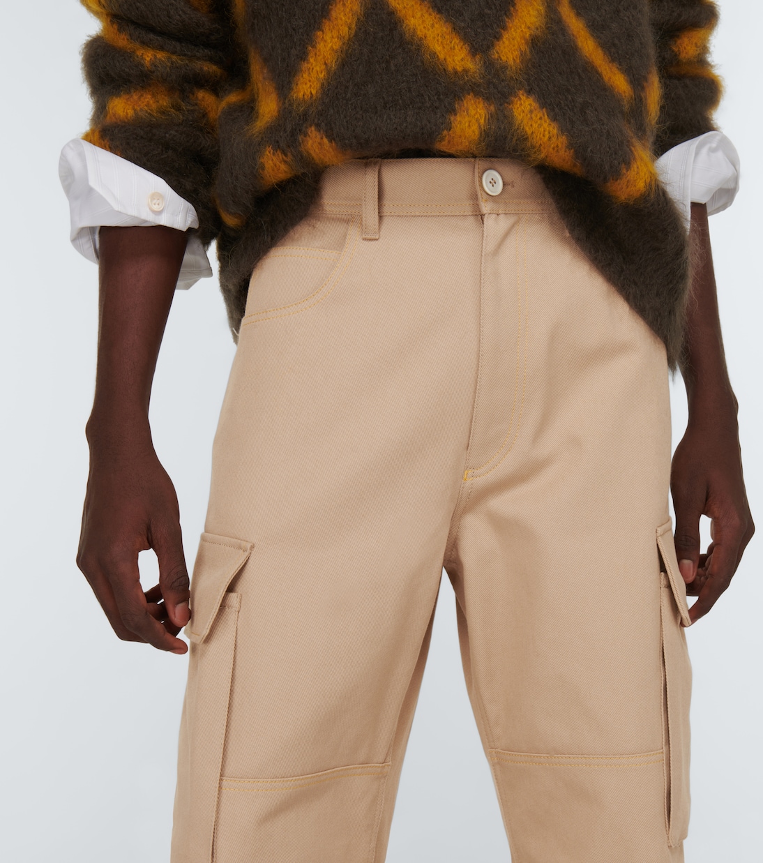 Cargohose aus Baumwoll-Gabardine | Marni
