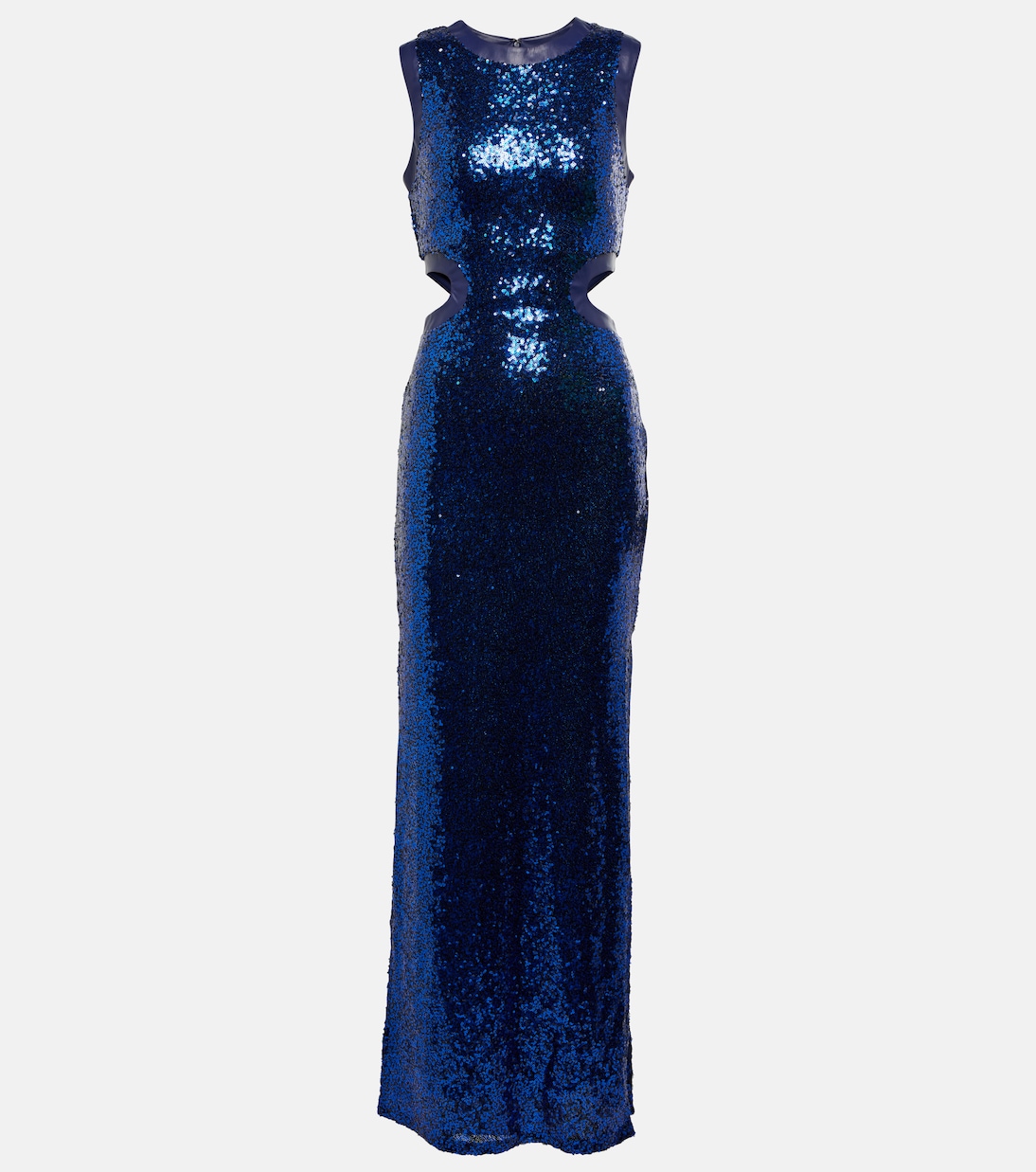 Sequined cutout maxi dress | Staud