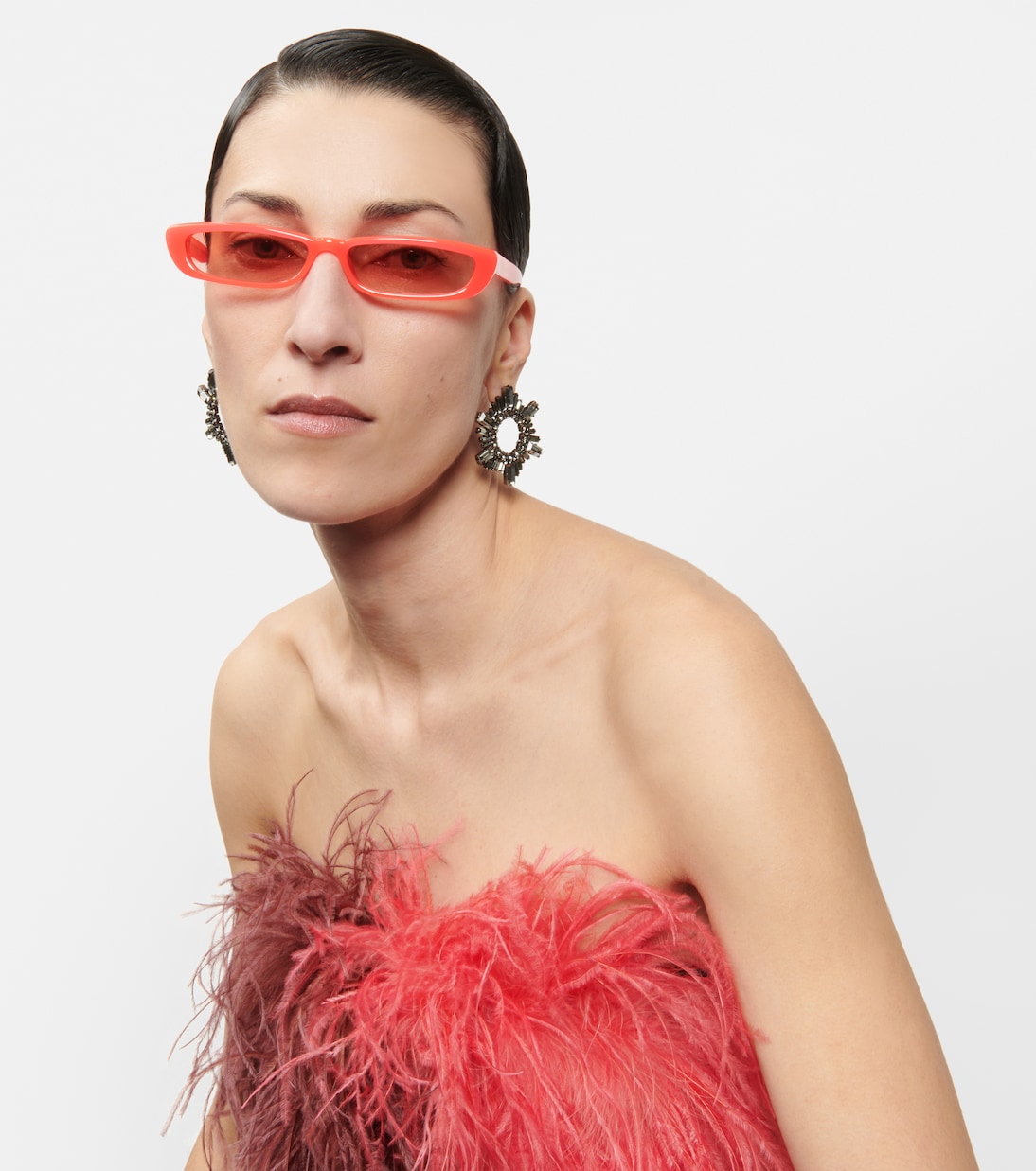x Linda Farrow - Occhiali da sole Thea | The Attico