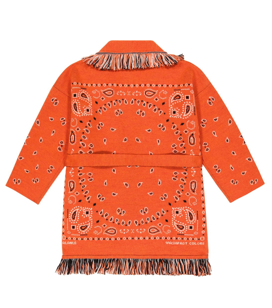 Bandana jacquard cardigan | Alanui Kids