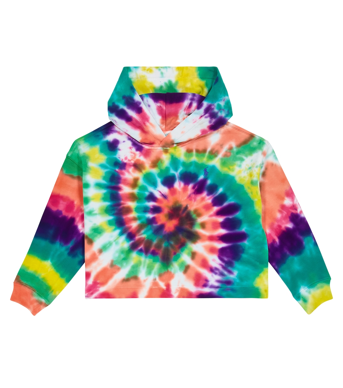 Felpa tie-dye in jersey di cotone | Polo Ralph Lauren Kids