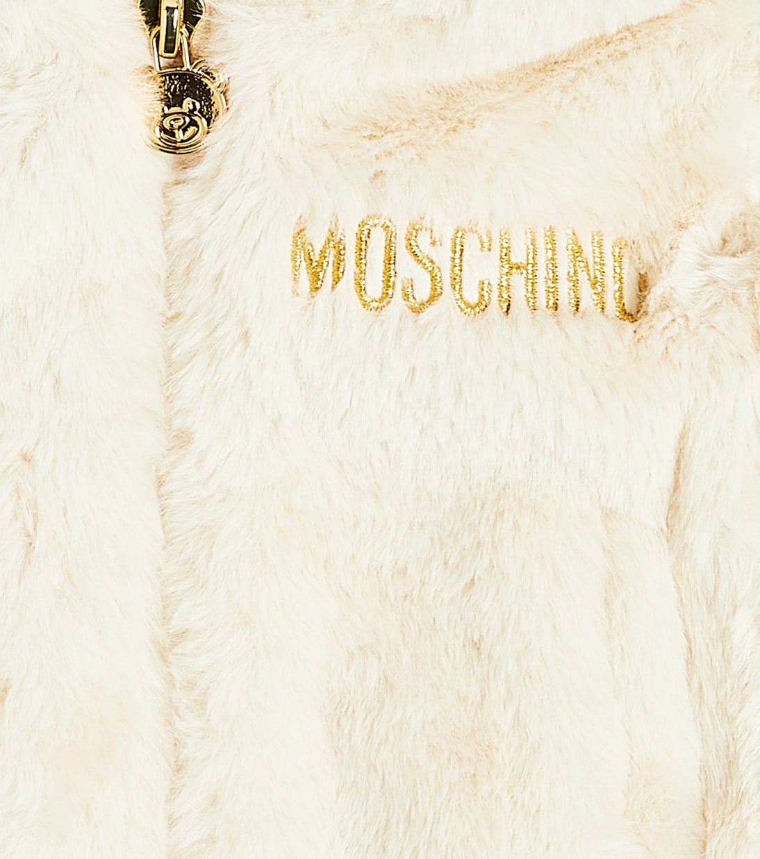 Baby Jacke aus Faux Fur | Moschino Kids