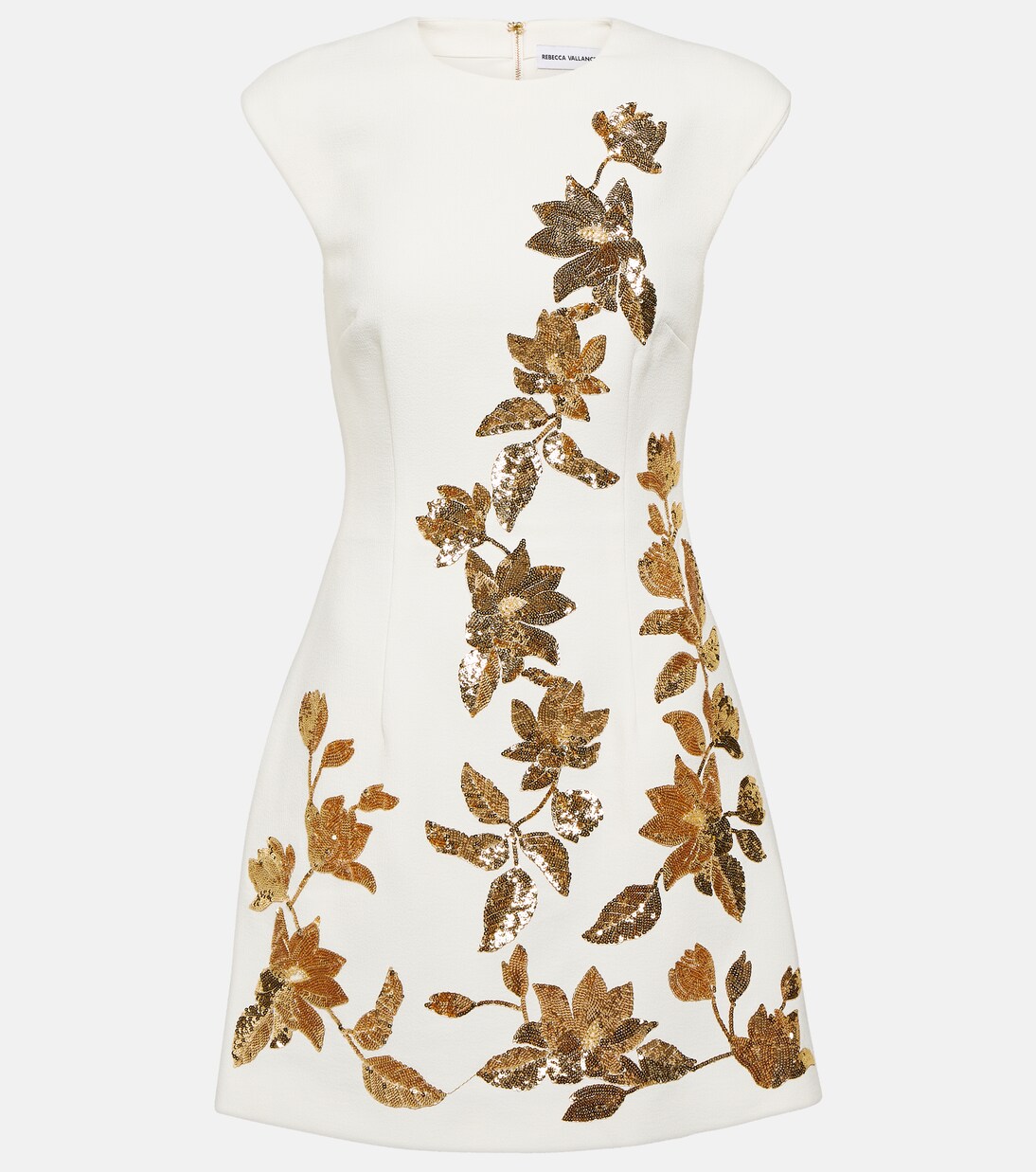 Robe Versailles en crêpe à ornements | Rebecca Vallance