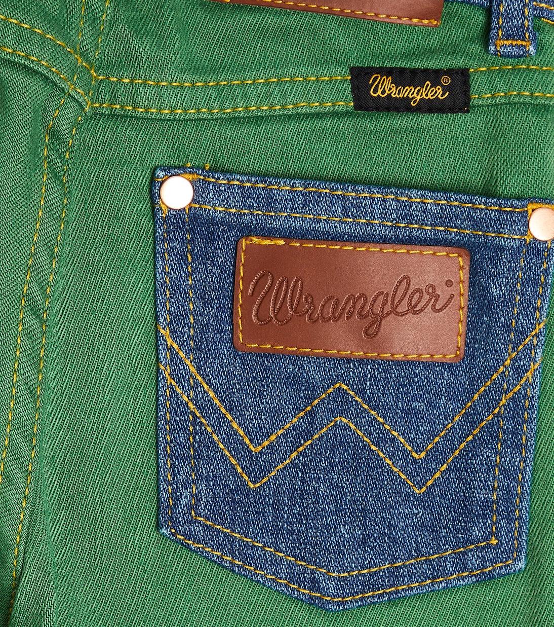 x Wrangler jeans rectos con paneles | Mini Rodini