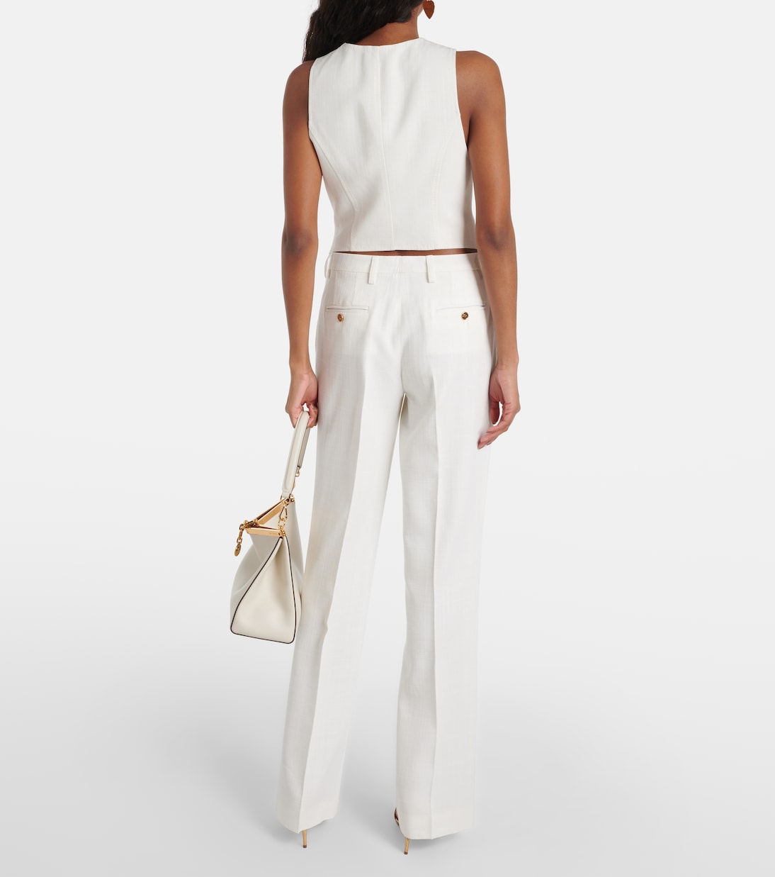 Mid-rise flared pants | Etro