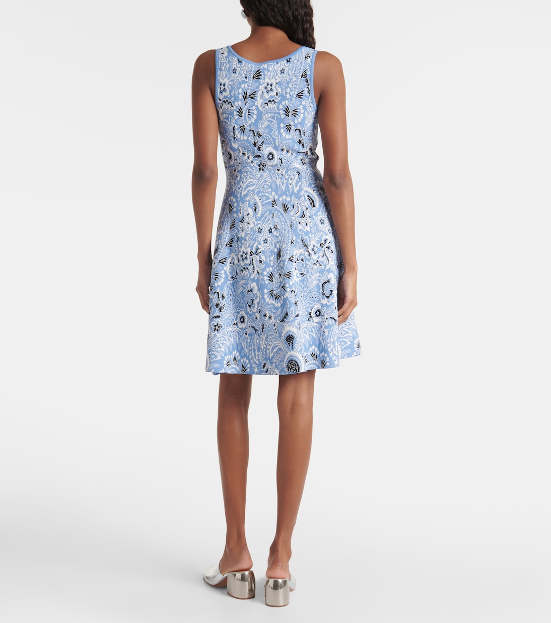 Paisley knitted jacquard minidress | Etro
