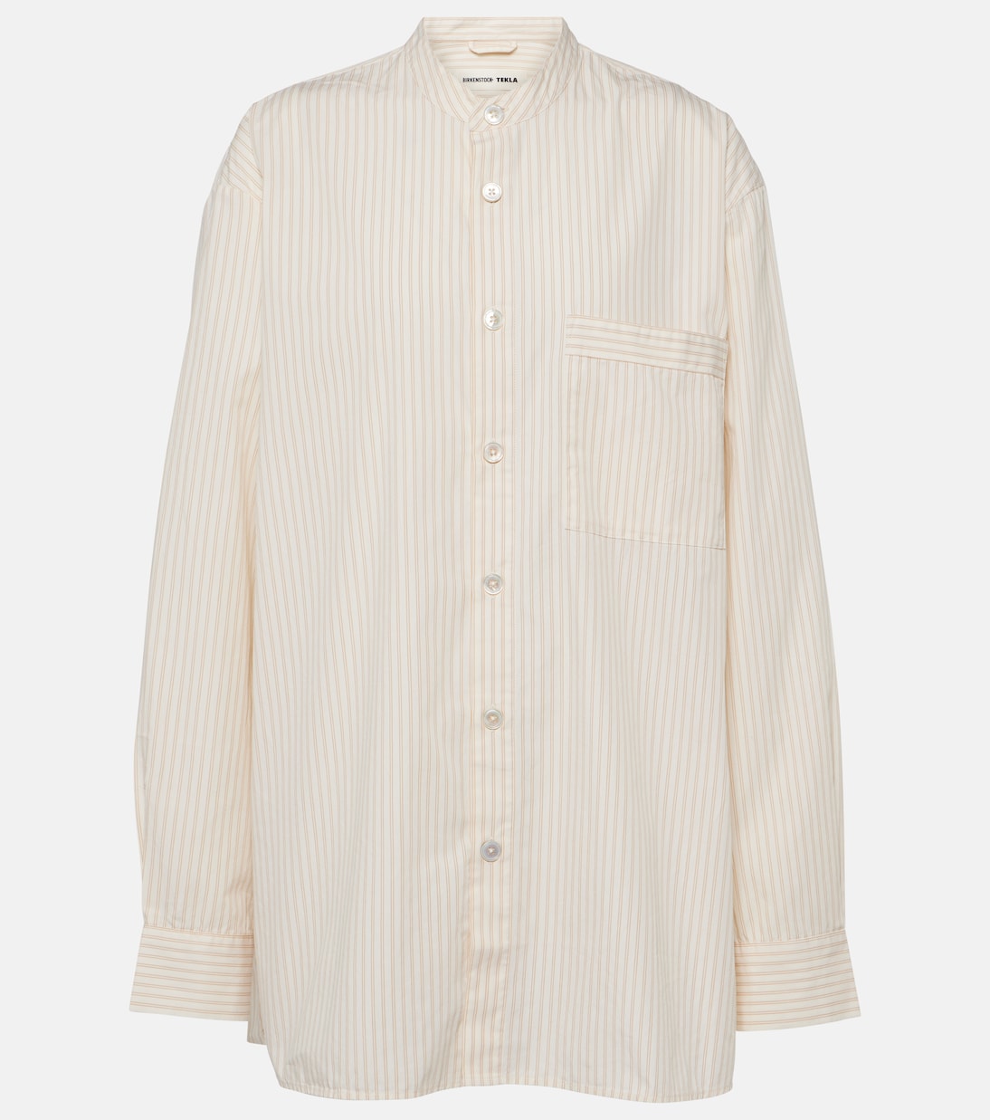 x Tekla camisa de pijama de algodón a rayas | Birkenstock 1774