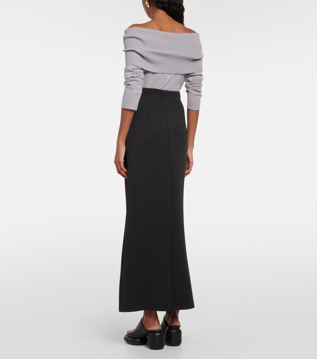 Jupe longue Duccio en néoprène | Max Mara