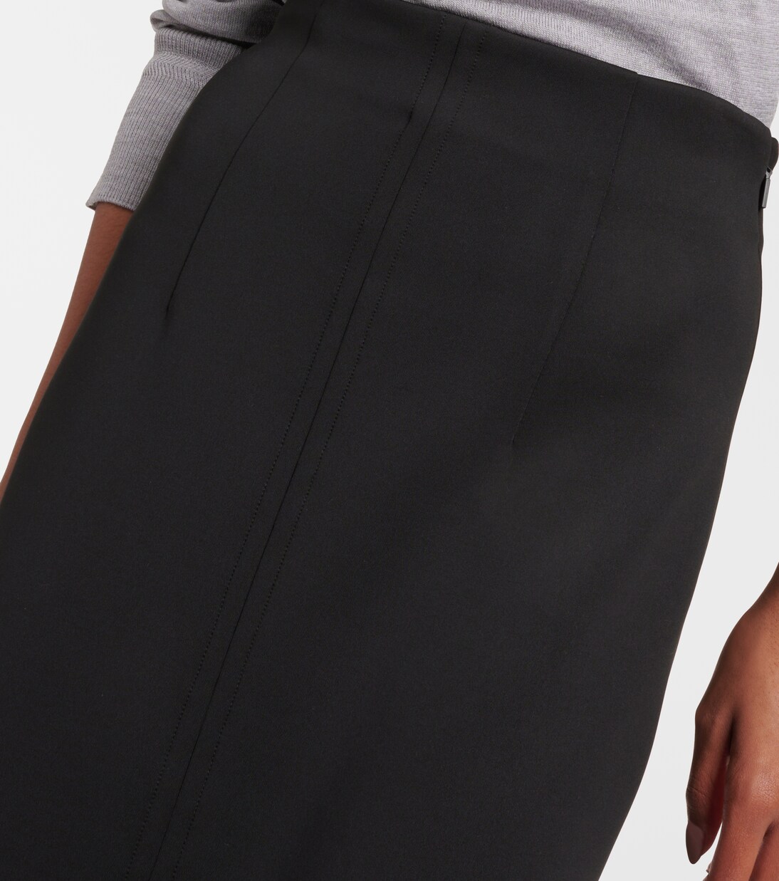 Jupe longue Duccio en néoprène | Max Mara