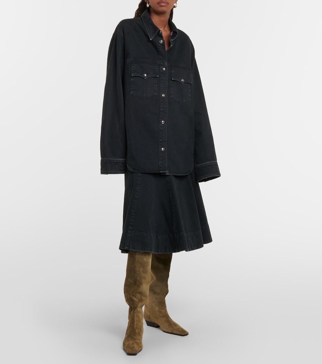 Chemise Jinn en jean | Khaite